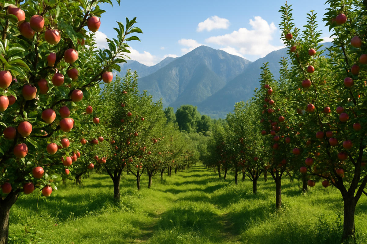 Apple Orchard & Saffron Valley